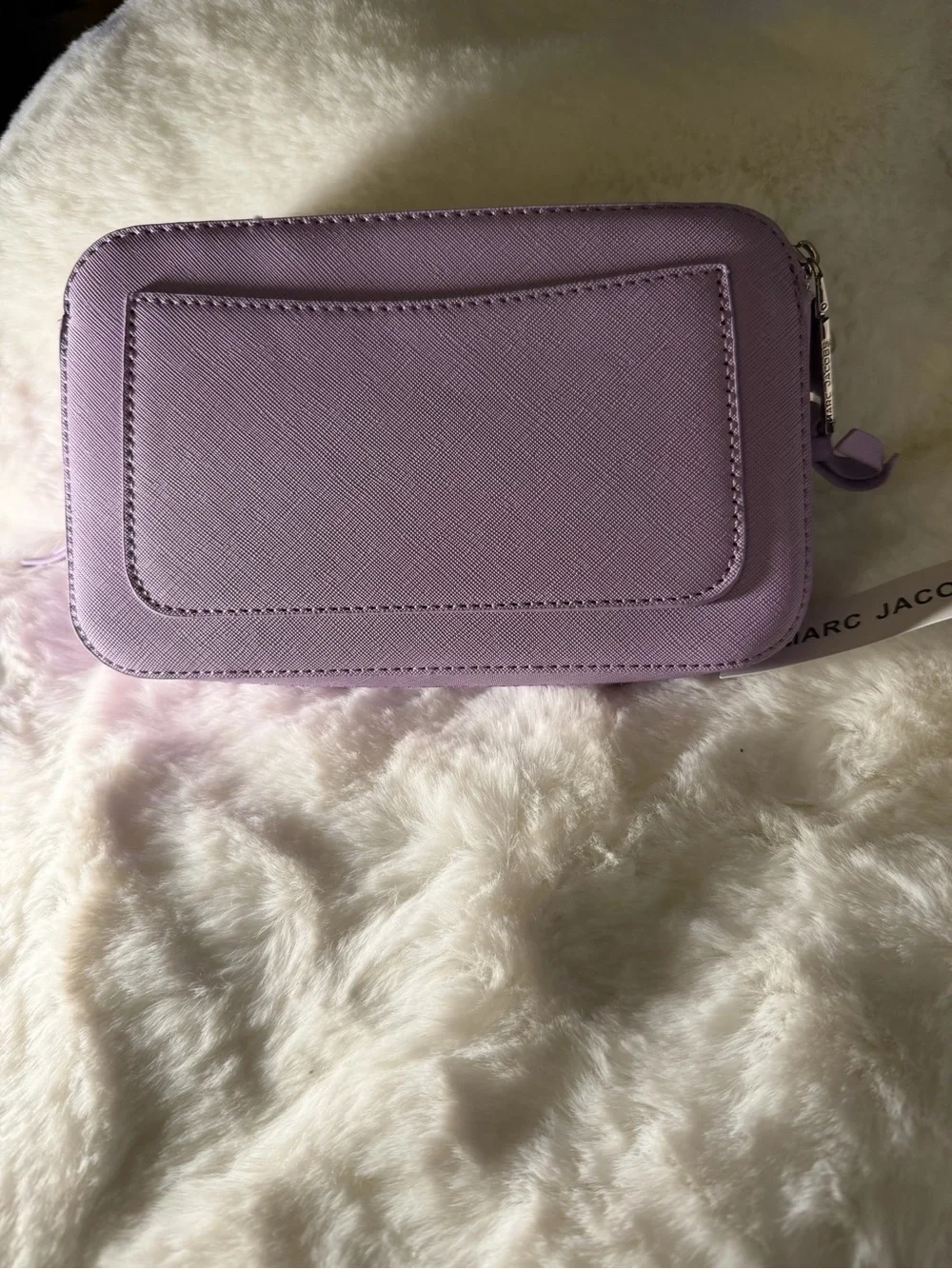 Marc Jacobs Lilac Leather Crossbody Camera Bag with Coin Pouch - Picture 9 of 9
